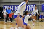 Volleyball vs Babson  Wheaton Women's Volleyball vs Babson College. - Photo by Keith Nordstrom : Wheaton, Volleyball, VB